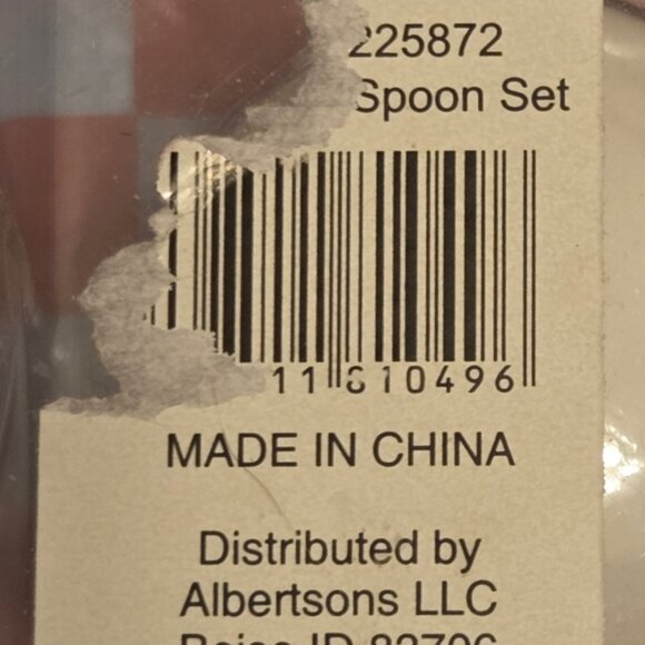 NWT Christmas Ceramic Measuring Spoons - Picture 3 of 3